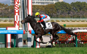 “5.2億円ホース”サガルマータがデビュー2戦目で初勝利 川田「初戦より内容が良かった」 福永師「一つ勝たないと始まらない」