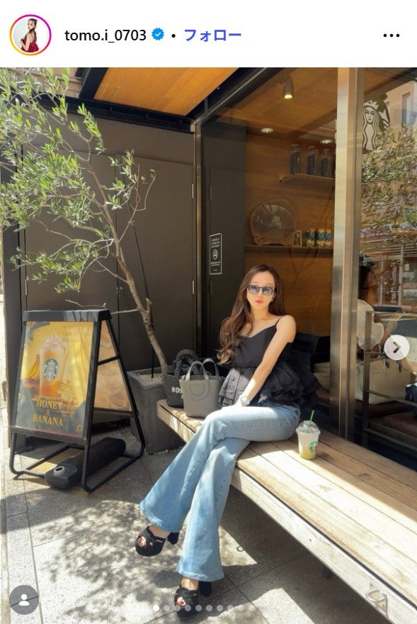 板野友美Instagramより