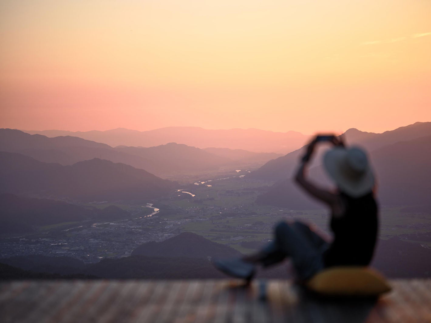 幻想的な夕暮れが広がる（提供画像）