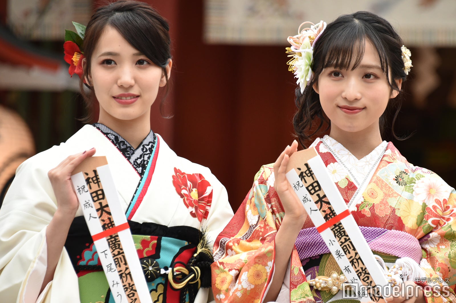 下尾みう、小栗有以 （C）モデルプレス