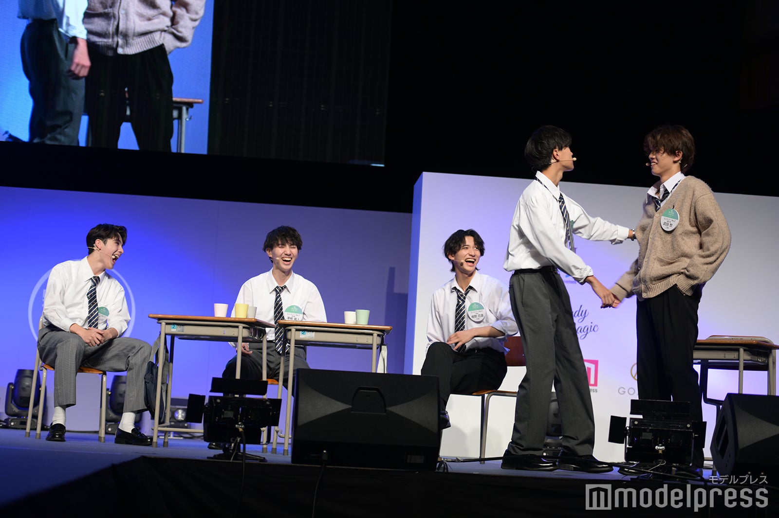 「男子高生ミスターコン2023」ファイナル審査の様子（C）モデルプレス