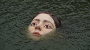 川の中から少女の顔 消えては浮かぶ正体は スペイン モデルプレス