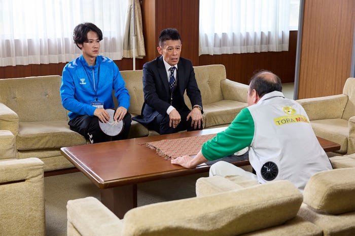 葉山奨之、柳沢慎吾「素晴らしき哉、先生!」第2話より(C)ABCテレビ