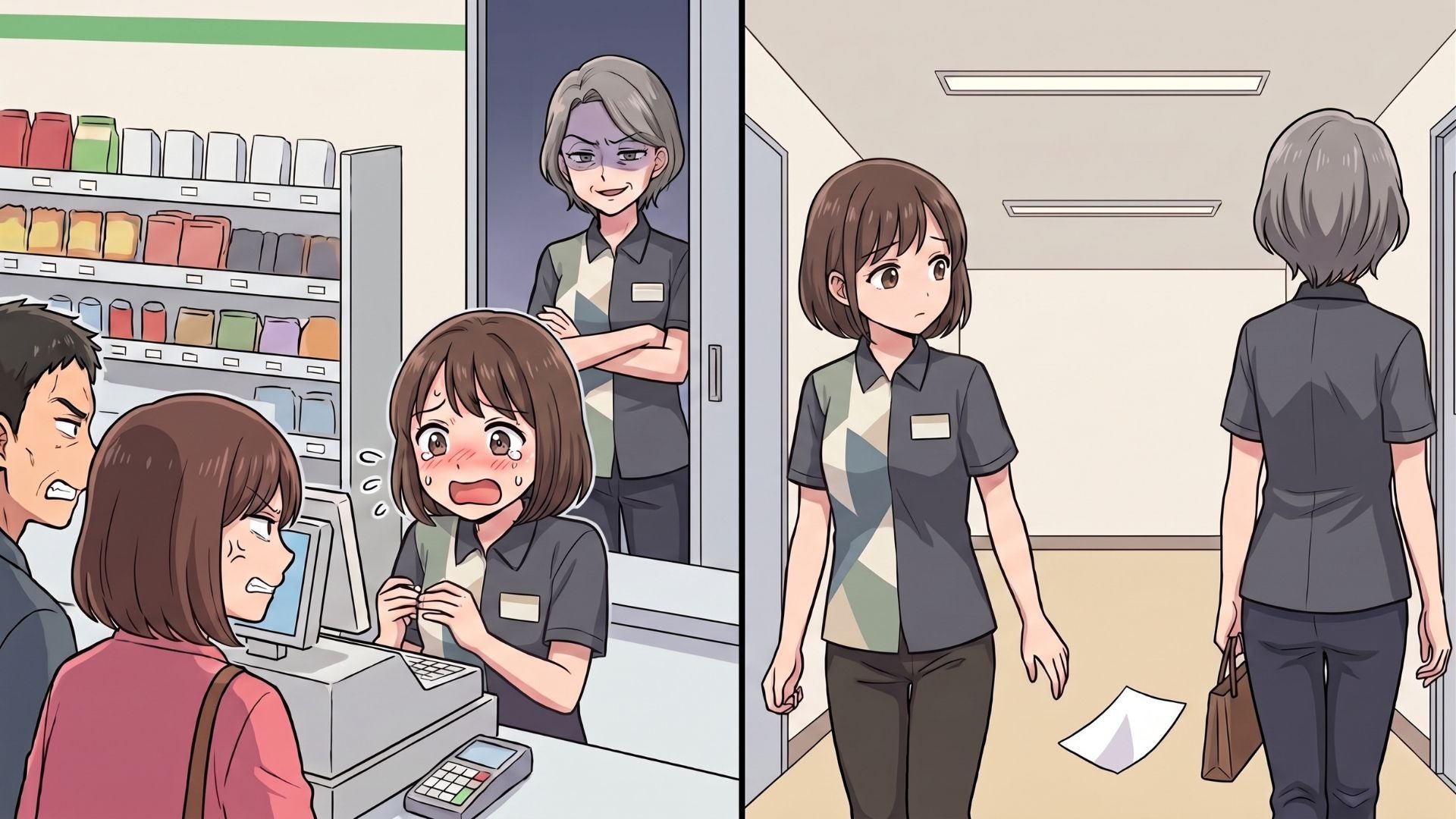 【最後にスカッと！】後輩のミスを笑う意地悪な先輩。ある日先輩が落としたメモを拾うと、そこには【恐ろしい事実】が...！？