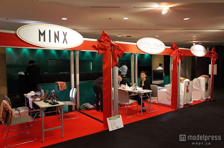 MINXスタイリストによるヘアアレンジ体験