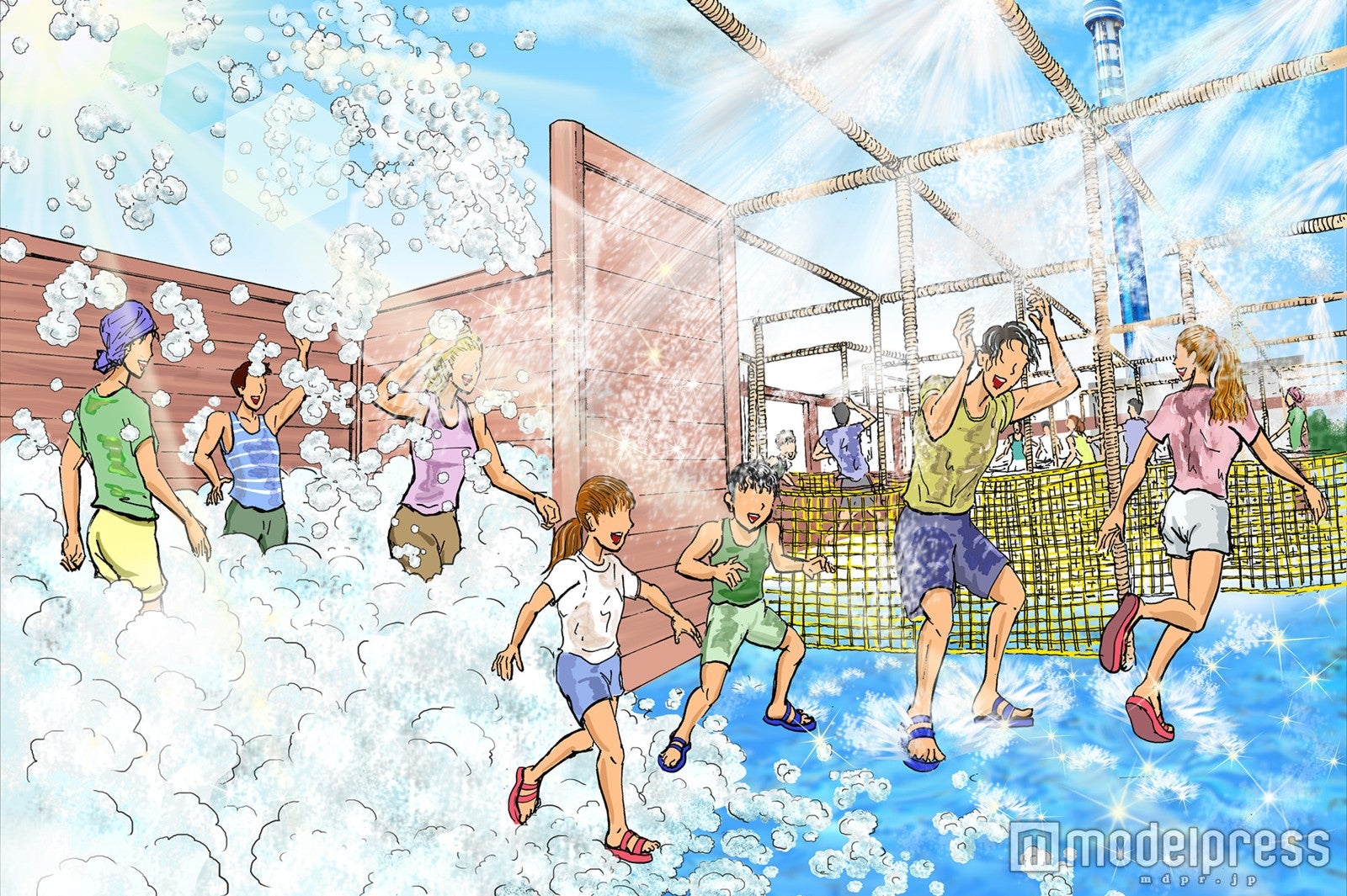 ウォーターメイズ／画像提供：横浜八景島