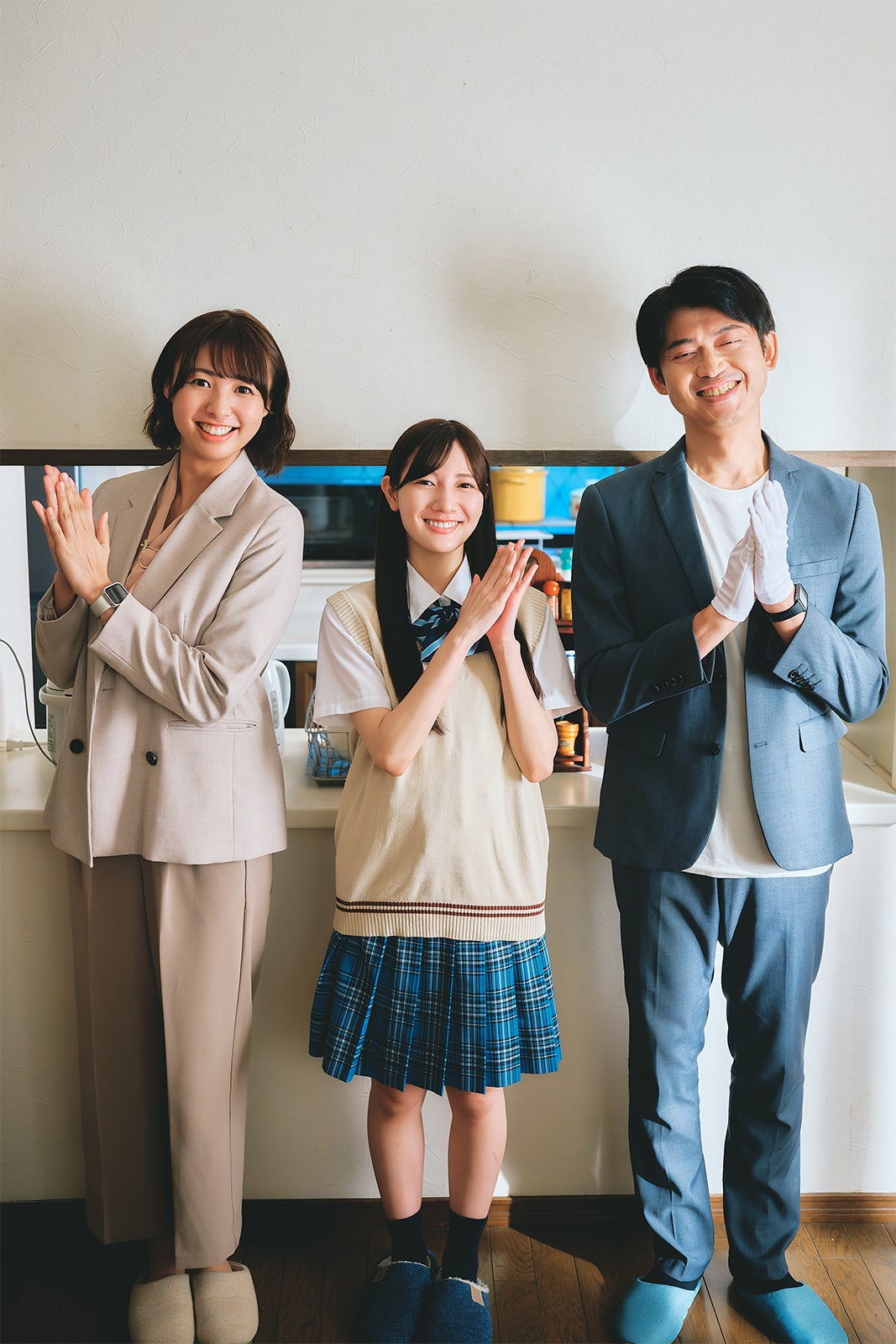 西堀文、河田陽菜、川連廣明「ショードラpresents セイカイガワカラナイ」（C）ABC