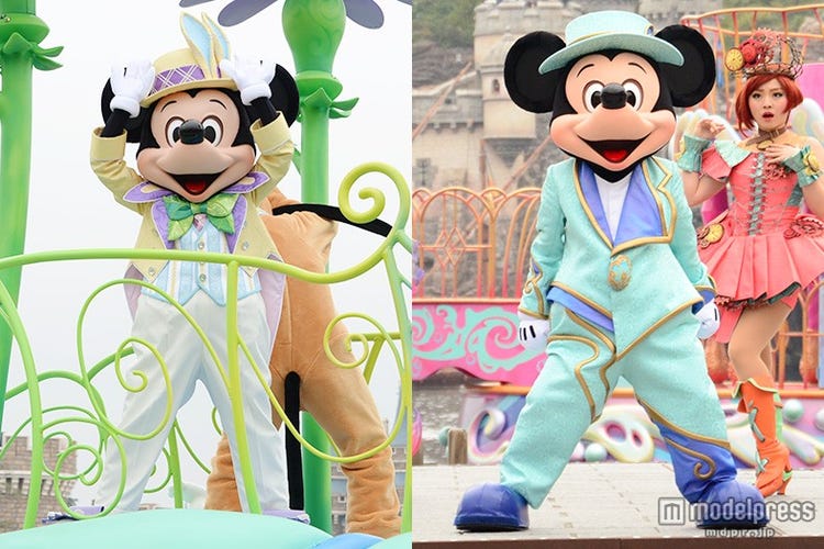 ミッキー うさ耳姿 と お洒落な姿 どっちがお好み 徹底比較 モデルプレス ミッキー うさ耳姿 と お洒落な姿 どっちがお好み 徹底比較 モデルプレス