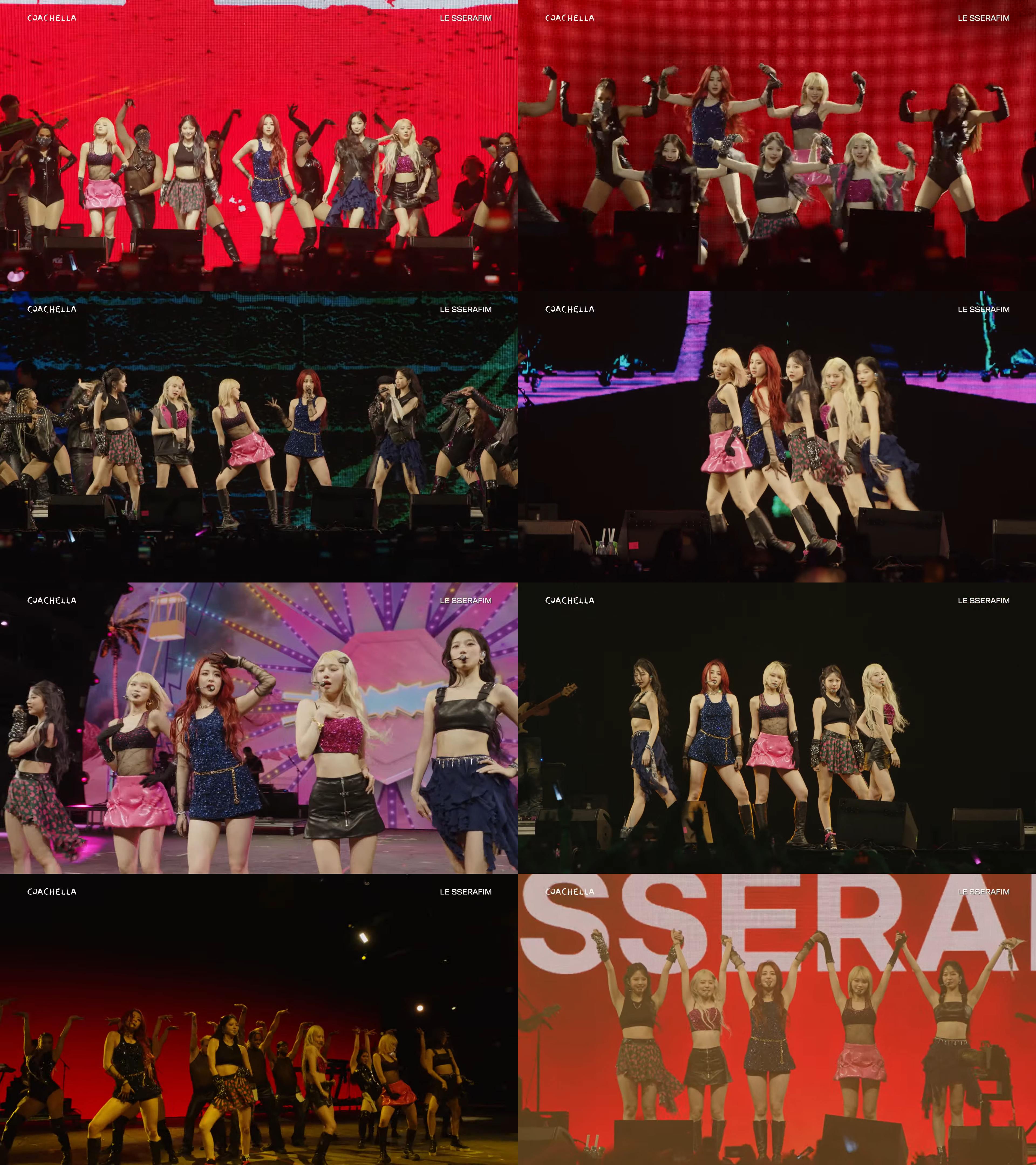 LE SSERAFIM、2週連続「コーチェラ」出演 公演最後に率直な感想語る「多くのことを学んだ舞台」