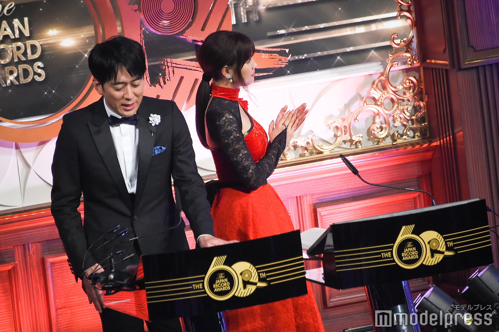 安住紳一郎アナウンサー、土屋太鳳 （C）モデルプレス