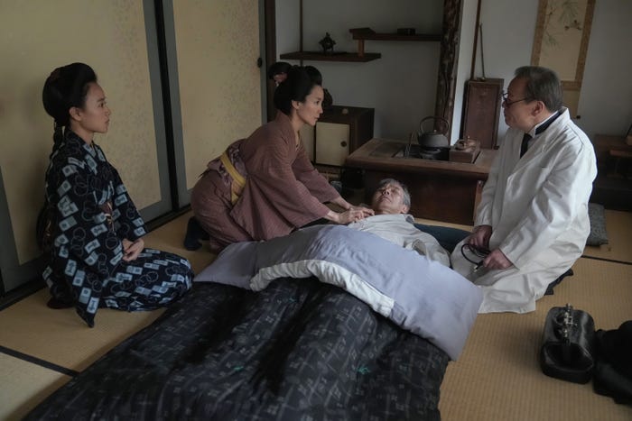 石橋静河、国仲涼子、渡部篤郎ら「ブラッサム」第9話(C)NHK