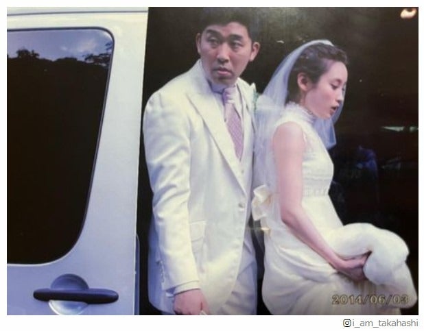 高橋愛、7年前のウエディングショット投稿 夫・あべこうじとのやり取りが「ラブラブ」「微笑ましい」と話題に
