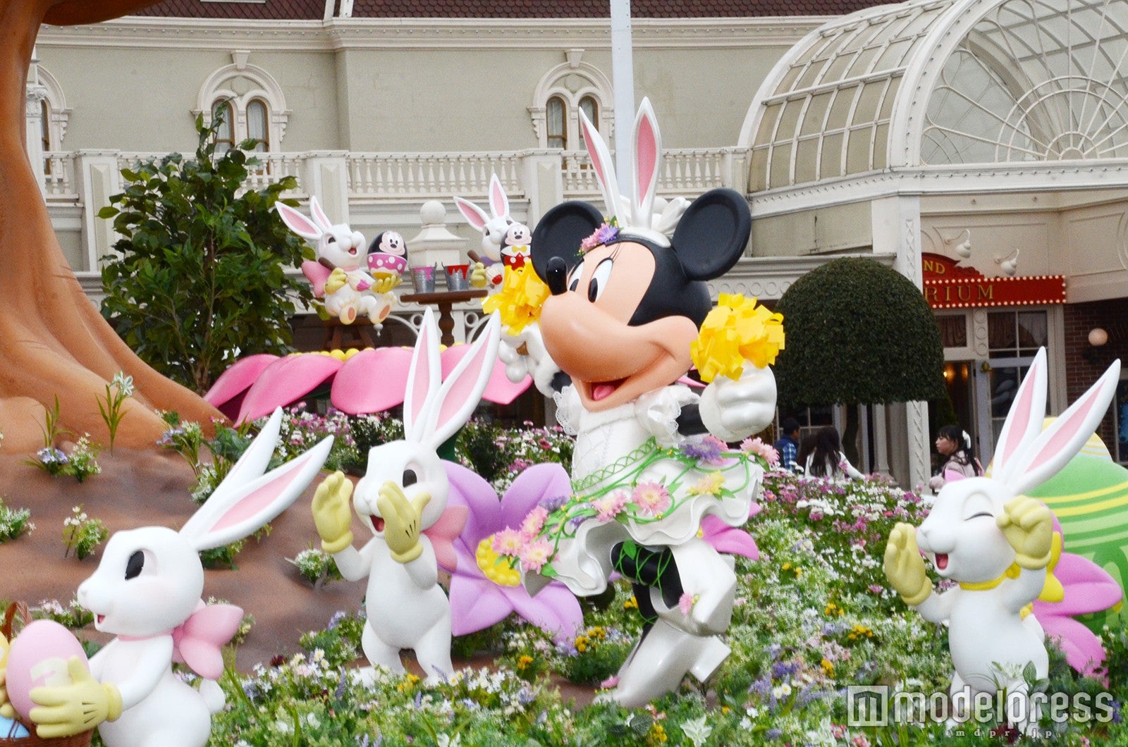 ディズニーランドのデコレーション／ミニー（C）モデルプレス