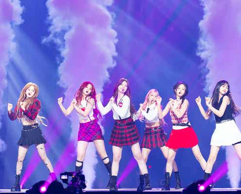 STAYC、流暢な日本語披露 キュートな魅力に観客釘付け<KCON JAPAN 2023>