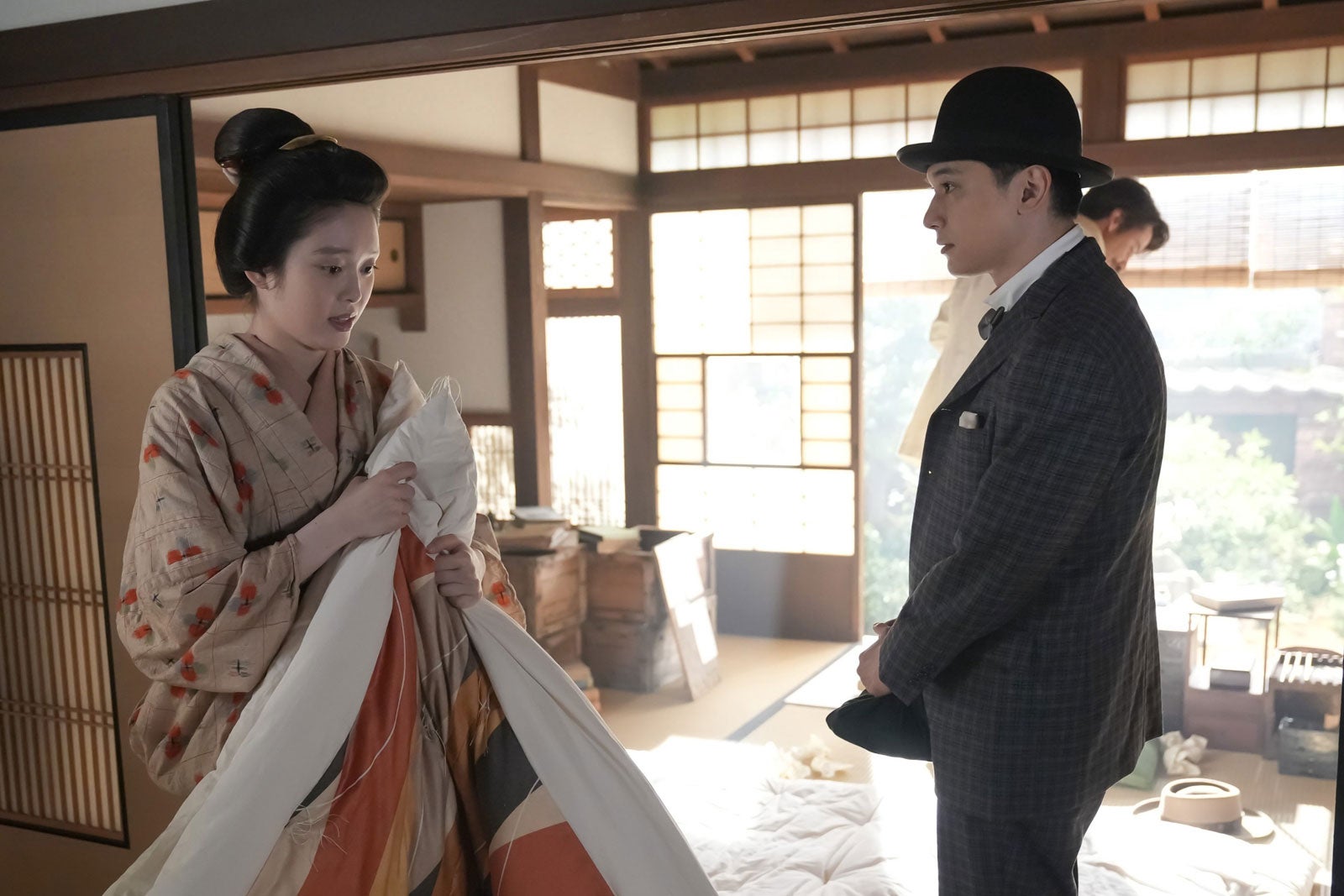 高石あかり、吉沢亮「ばけばけ」第32話（C）NHK