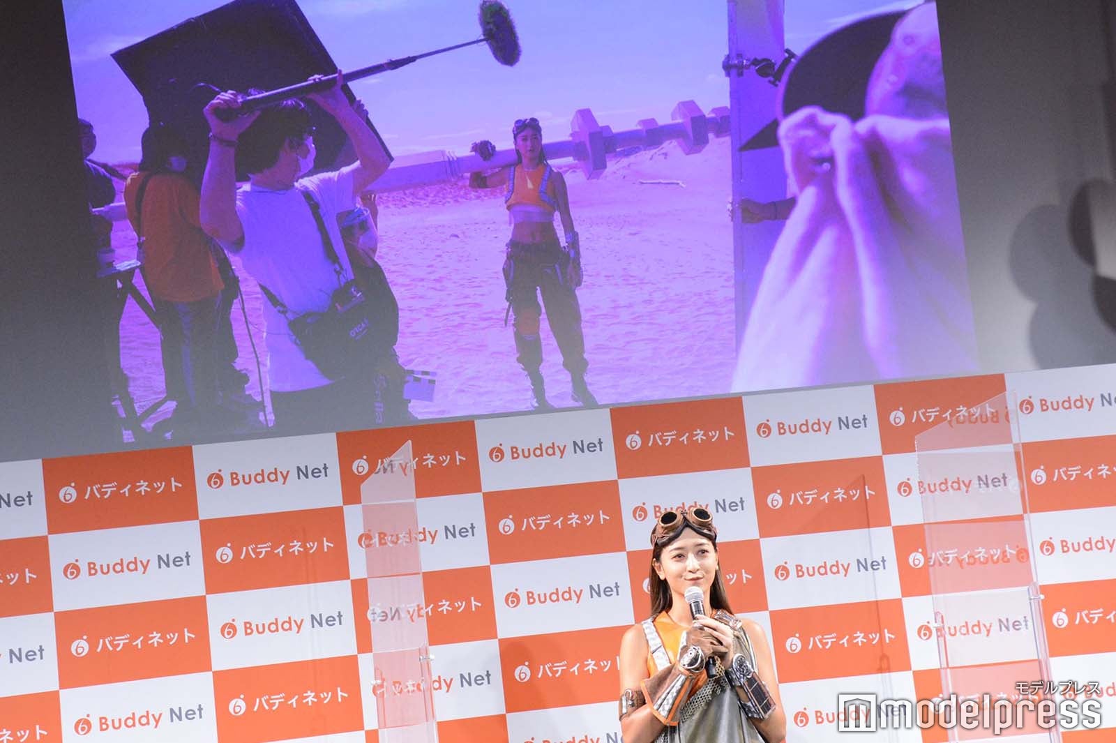 CM撮影を振り返るみちょぱ（C）モデルプレス