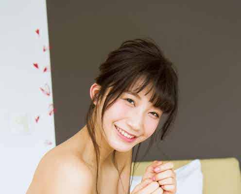 “リアル峰不二子”小倉優香、ふっくらバストこぼれるバンドゥビキニ姿にうっとり