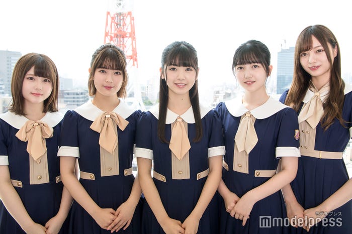 (左から)伊藤理々杏、岩本蓮加、筒井あやめ、久保史緒里、梅澤美波 (C)モデルプレス