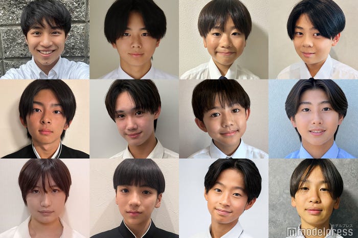 「男子中学生ミスターコン2026」東日本ブロックセミファイナリスト(一部)