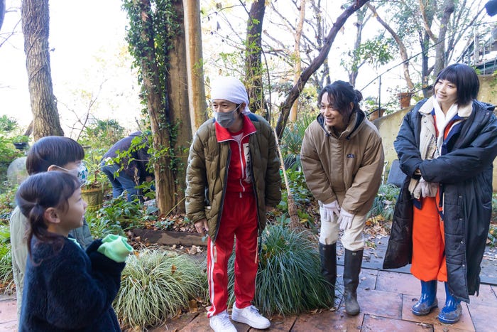 せんちゃん、コジサック、カジサック、山崎育三郎、松本穂香(C)テレビ朝日