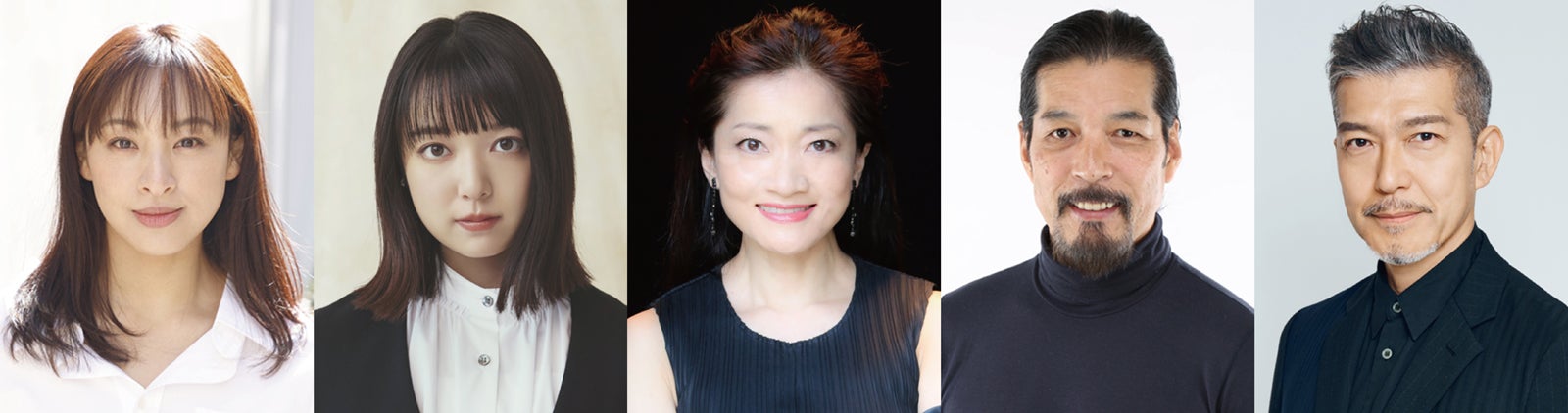 音月桂、上白石萌音、島田歌穂、宮川浩、大澄賢也（提供写真）