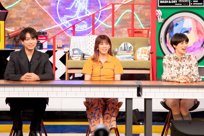 山崎育三郎、吉田沙保里、ホラン千秋(C)TBS