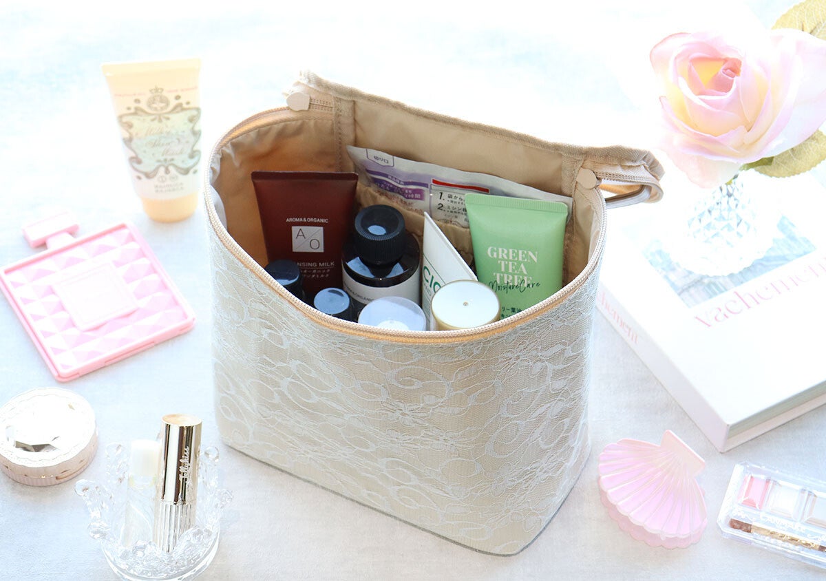 素敵なあの人6月号は付録買い決定！上品で華やか＆超高見え♡人気ブランドの大容量ポーチ