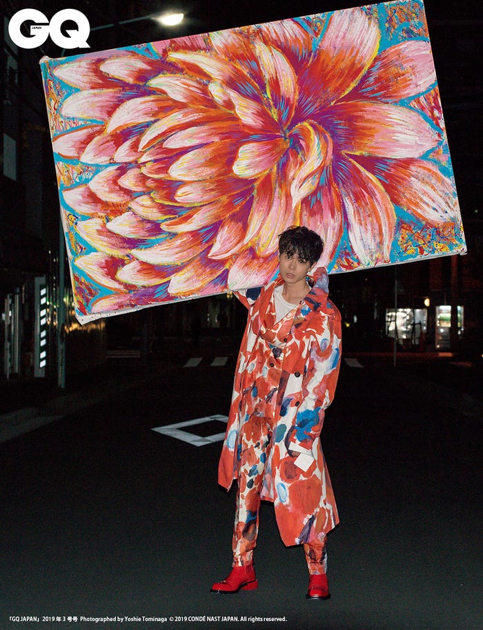 菅田将暉『GQ JAPAN』2019年3月号 Photographed by Yoshie Tominaga(C)2019 CONDÉ NAST JAPAN. All rights reserved.