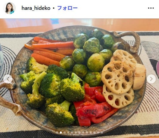 原日出子Instagramより