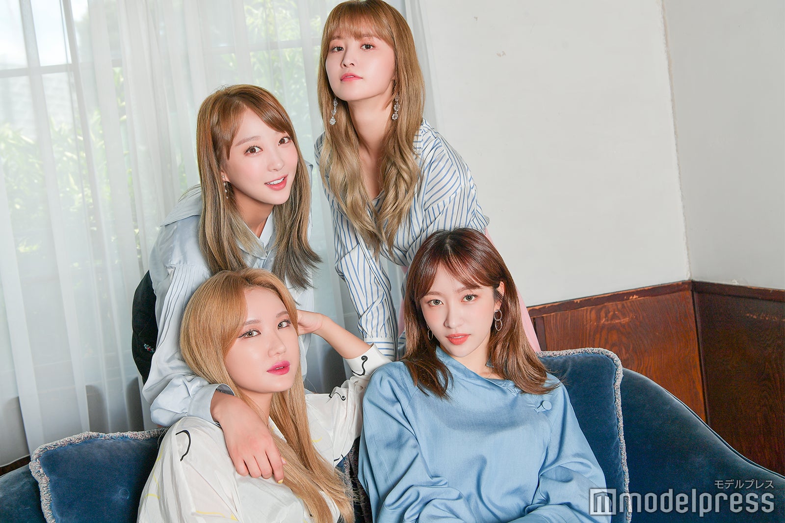 EXID（左上から時計回りに：ヘリン、ジョンファ、ハニ、LE）（C）モデルプレス