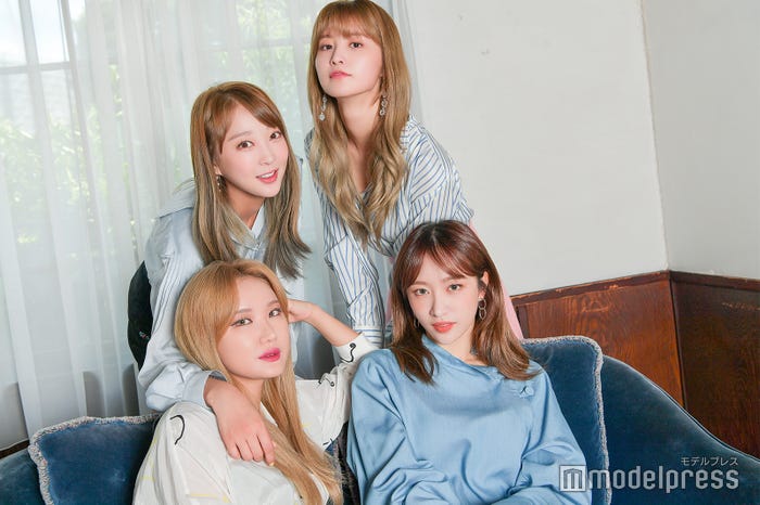 EXID(左上から時計回りに:ヘリン、ジョンファ、ハニ、LE)(C)モデルプレス
