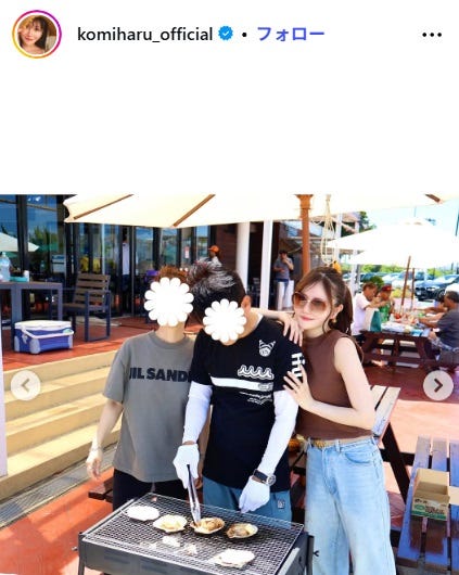 込山榛香Instagramより