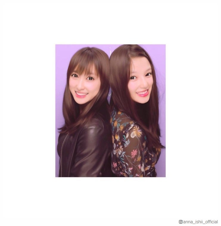 E-girls石井杏奈、土屋太鳳と“偶然遭遇”2ショットプリクラで報告