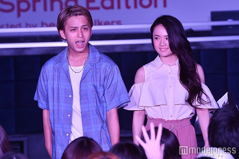 中島健、金澤佐起 （C）モデルプレス