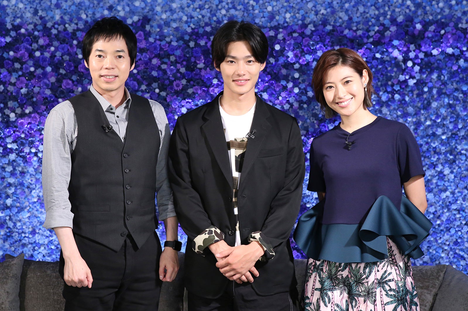 （左から）今田耕司、野村周平、瀧本美織／画像提供：日本テレビ