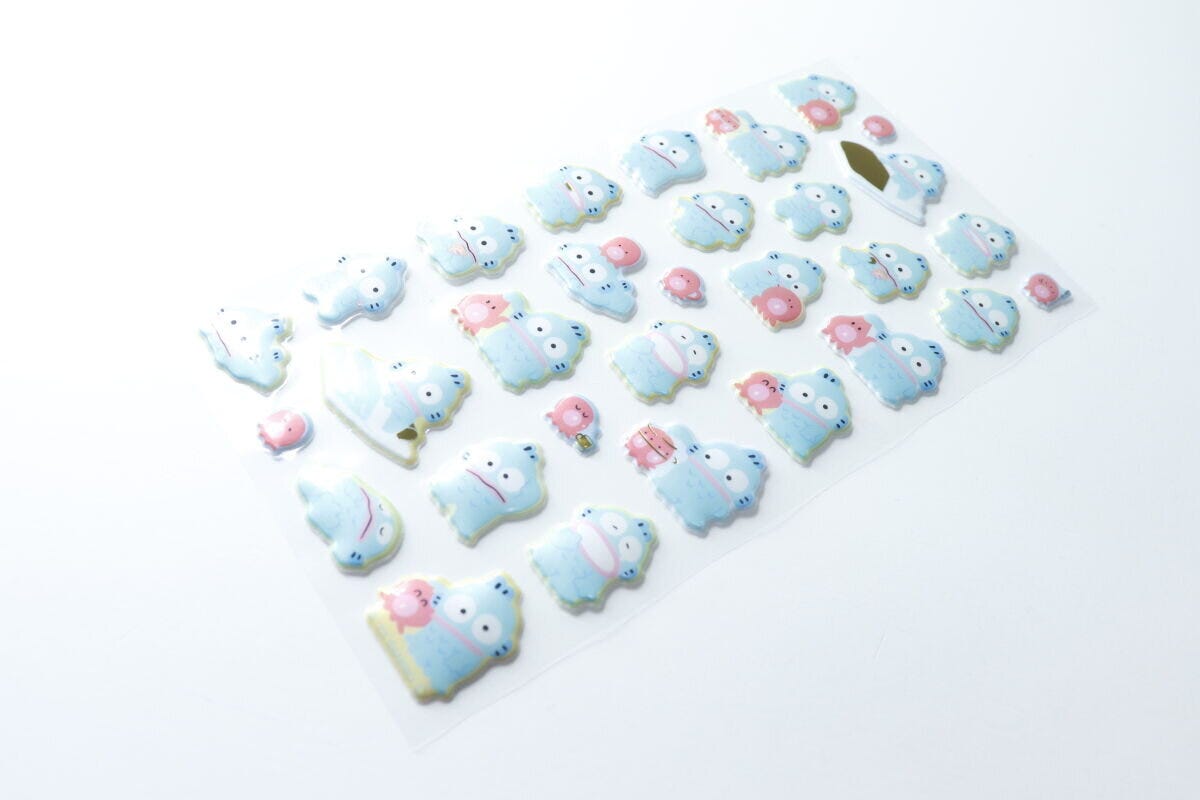 ダイソーのぷくっとシール　ハンギョドン