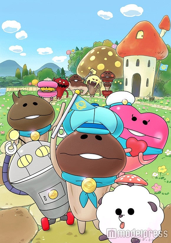 「なめこ～せかいのともだち～」（C）ビーワークス・サクセス／なめこの森案内所