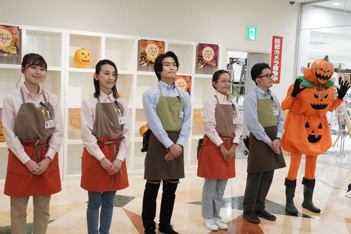 有村架純、紺野まひる、那須雄登、阿南敦子、スミマサノリ、井阪郁巳(C)カンテレ