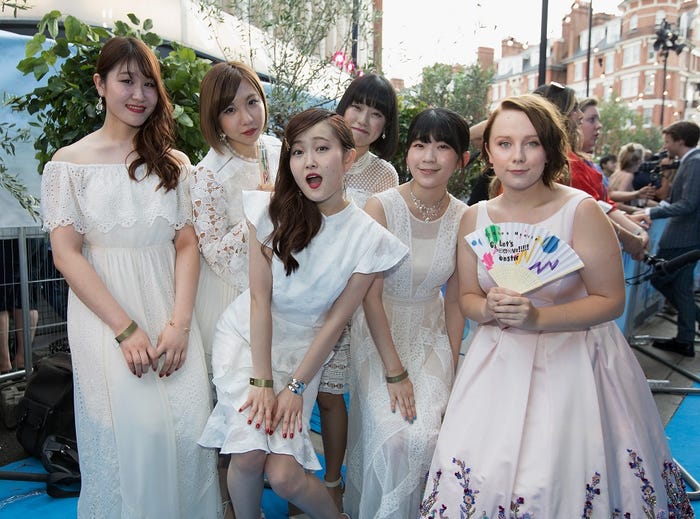 『マンマ・ミーア! ヒア・ウィー・ゴー』ワールドプレミアの様子(提供写真)