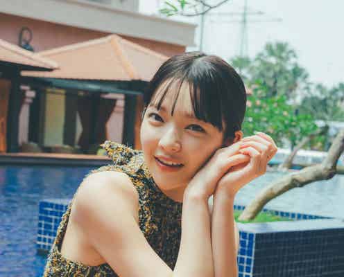 田中芽衣、水着&ランジェリー姿でスレンダー美ボディ披露 カレンダー決定