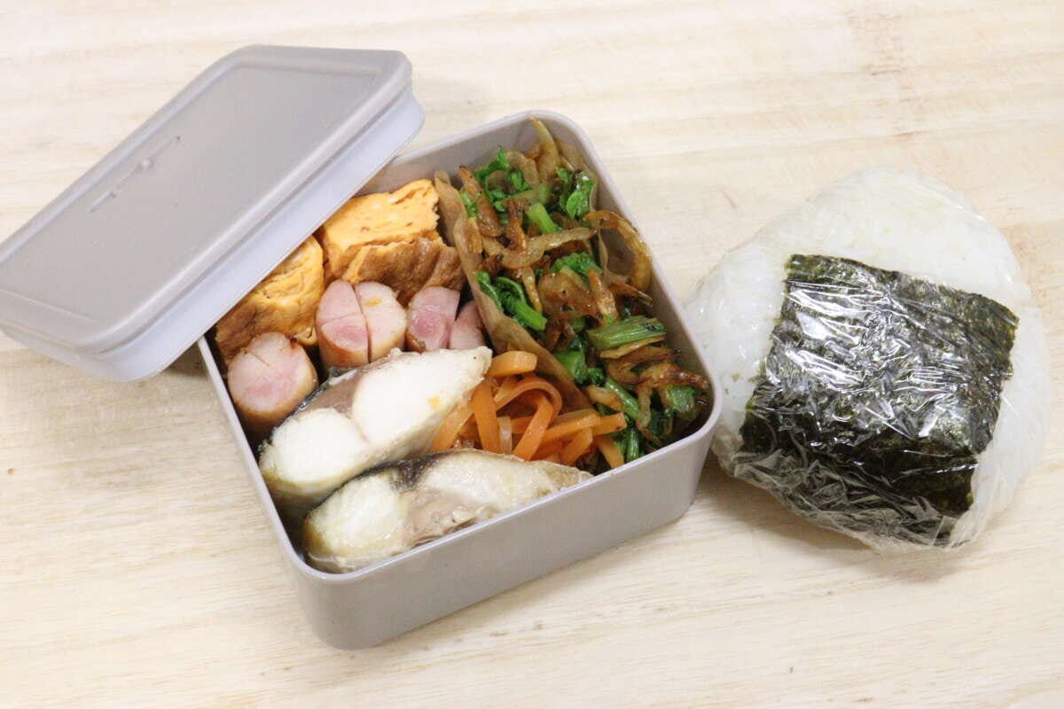 ランチボックス　160ml　スライドレンジ　使用例