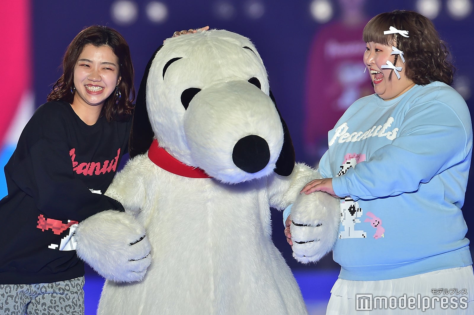 福田麻貴、スヌーピー、かなで（C）モデルプレス