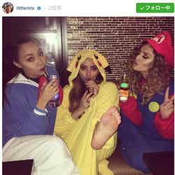 日本滞在時のリトル・ミックスの3人。Little Mix Instagram