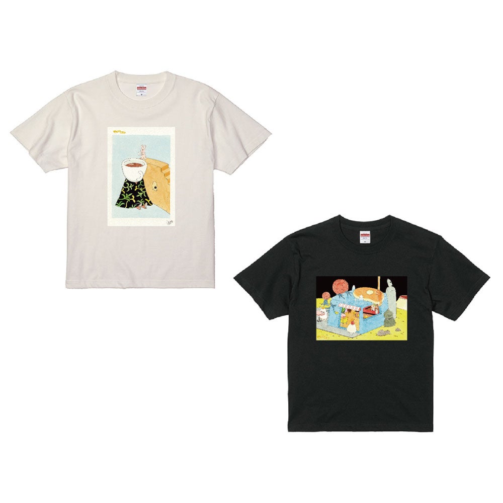 よるのえTシャツ(Lサイズのみ）各3,800円（C）キューライス