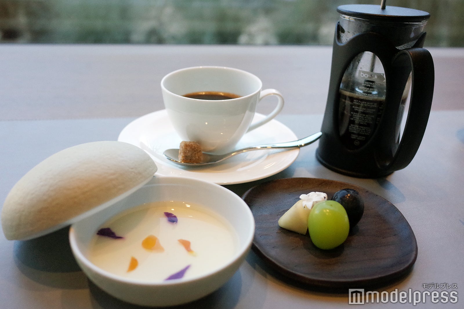 デザートはたっぷりのコーヒーと一緒に／ふふ 軽井沢 陽光の風（C）モデルプレス