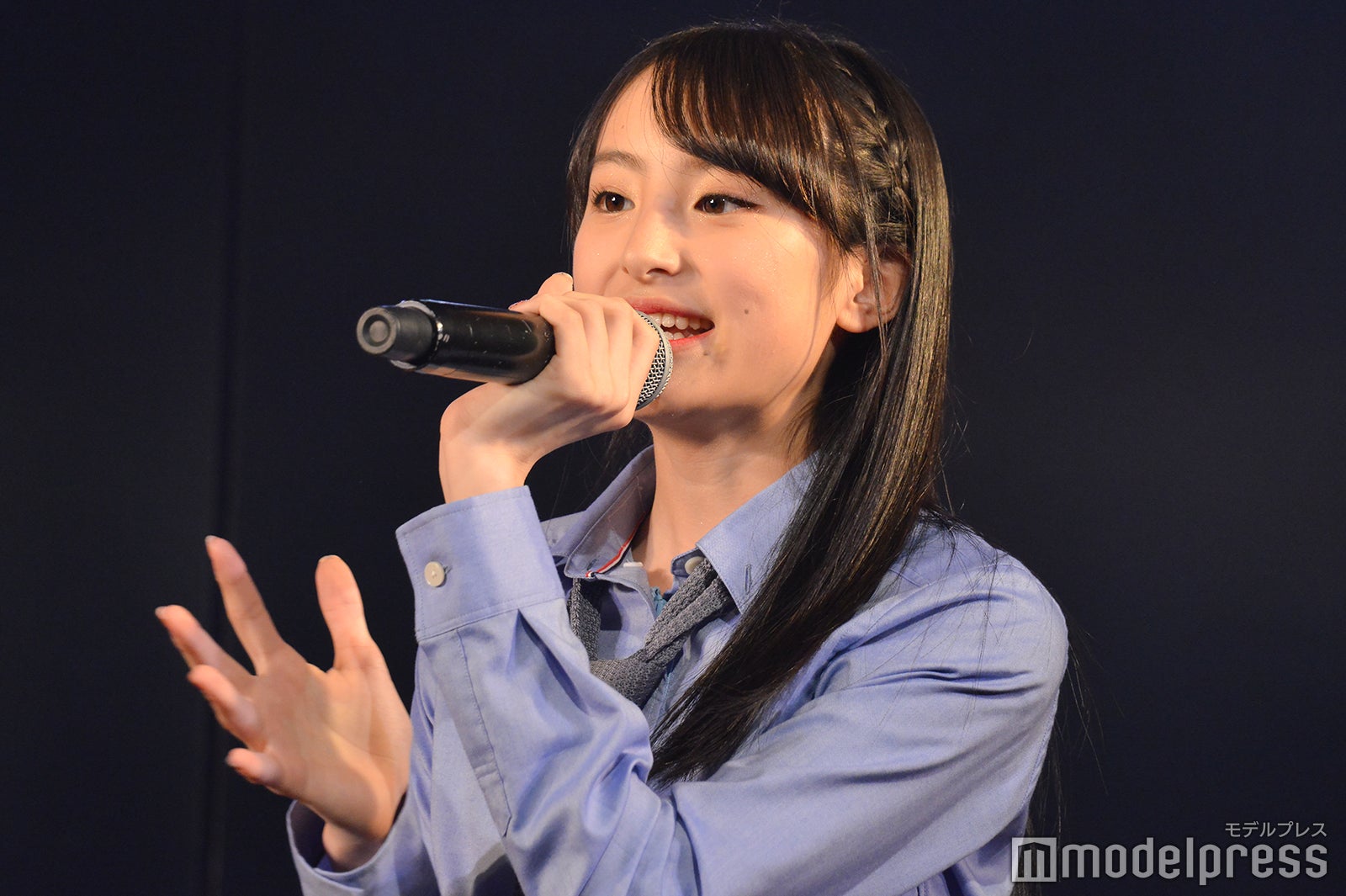 川原美咲／AKB48チーム8「その雫は、未来へと繋がる虹になる。」公演 （C）モデルプレス