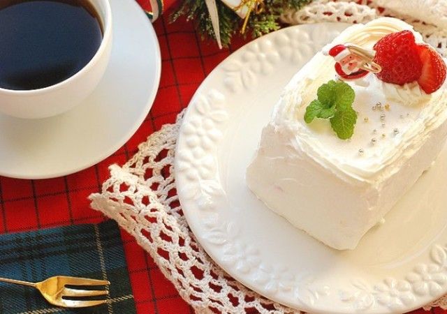 オーブン不使用 ホットケーキミックス レンジで簡単クリスマスケーキ モデルプレス
