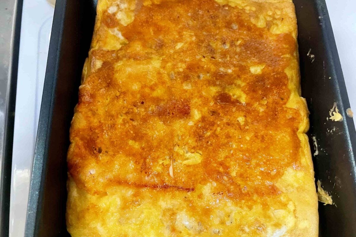 ちくわとカニカマのカリカリ焼き