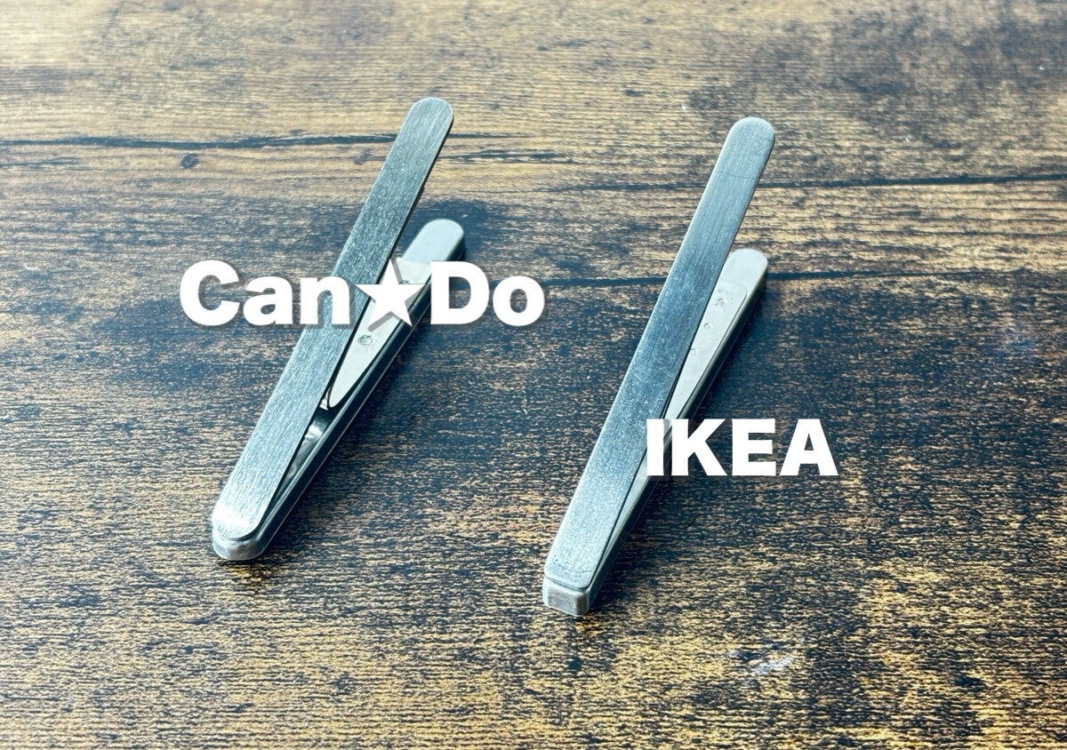 100均にもついに出た！「IKEA激似マグネットクリップ」本家と比べると意外な違いが…