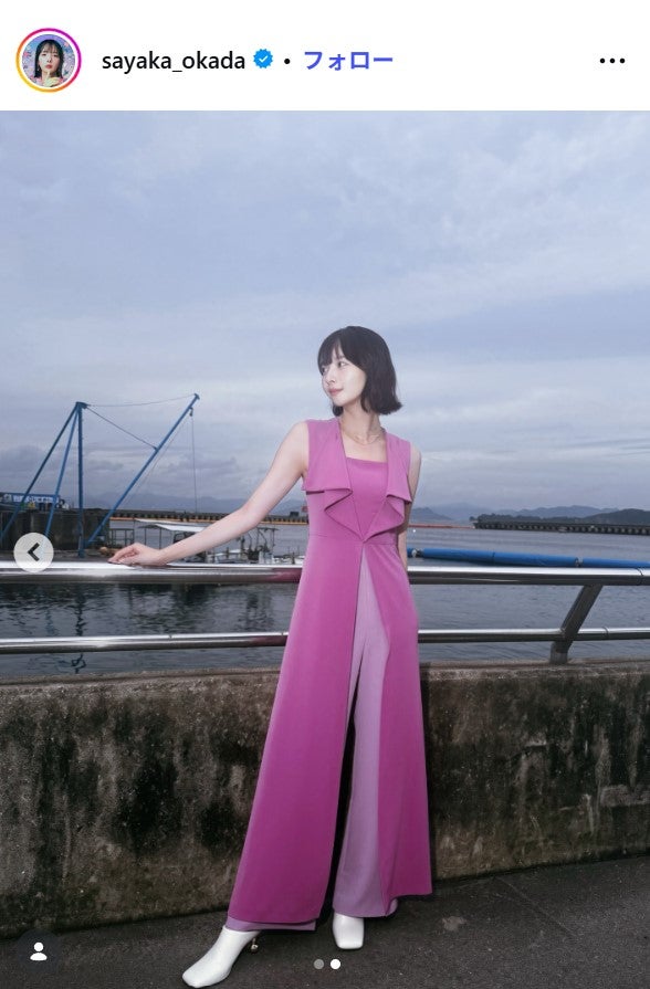 岡田紗佳Instagramより